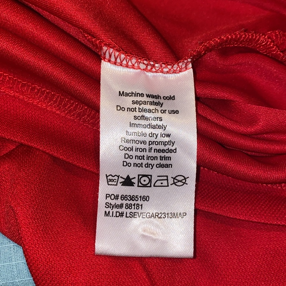 Red Golf Shirt Corvette logo XXL - Picture 8 of 9